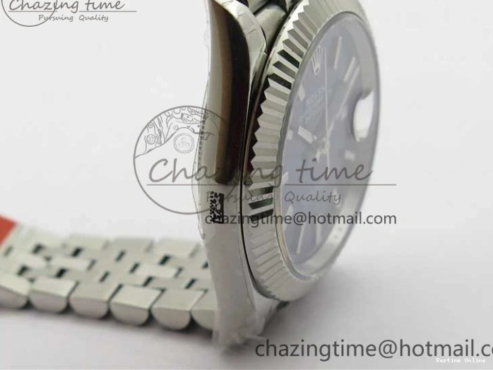 0114 SportInspired DateJust 41MM 126334 904L SS VRF 1:1 Best Edition Blue Dial Stick Markers on SS Jubilee Bracelet A 2903